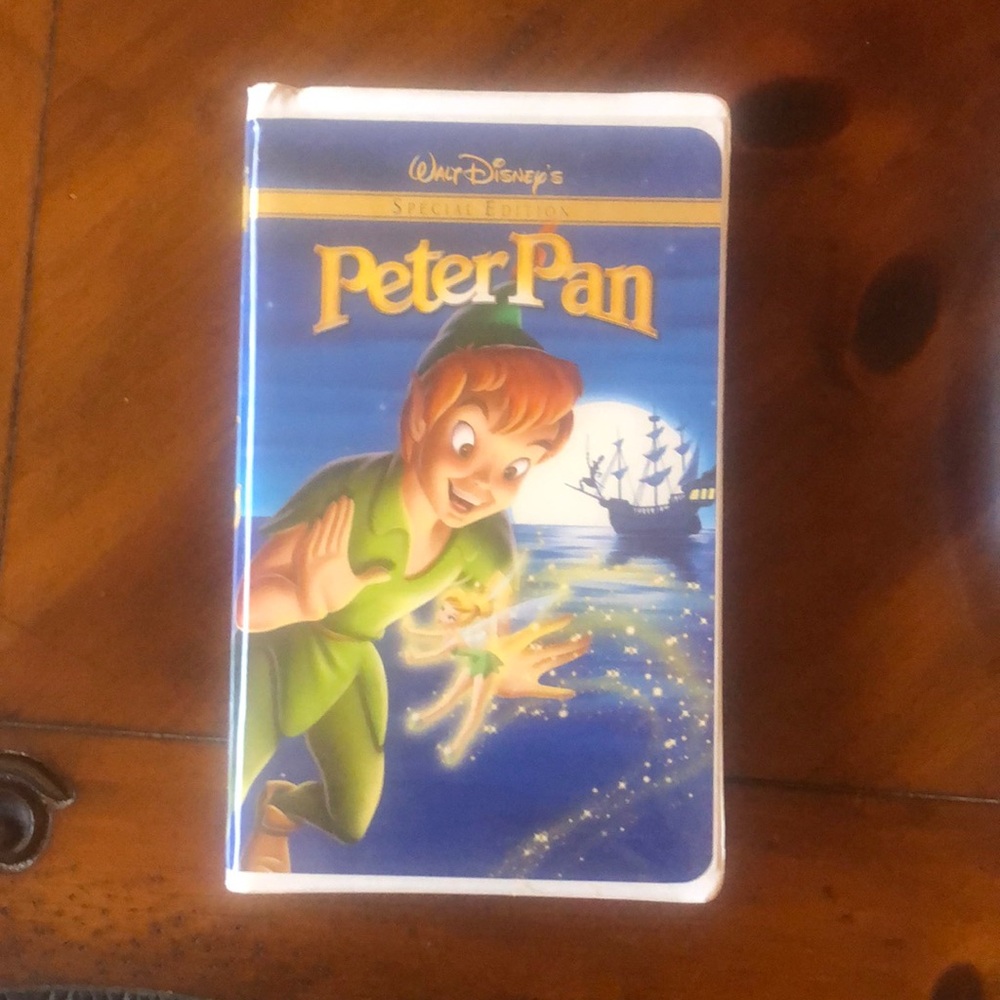 Disney vintage Peter Pan special edition WHS tape.